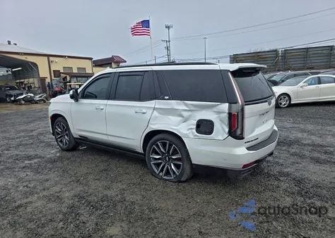 2023 Cadillac Escalade Sport Platinum z USA, uszkodzony, nr VIN 1GYS4GKL0PR421939